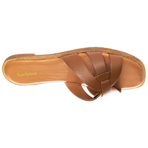 Miranda Cognac - Sandali Donna Marroni LFO0593-TA51-SS23 . BARBOUR 