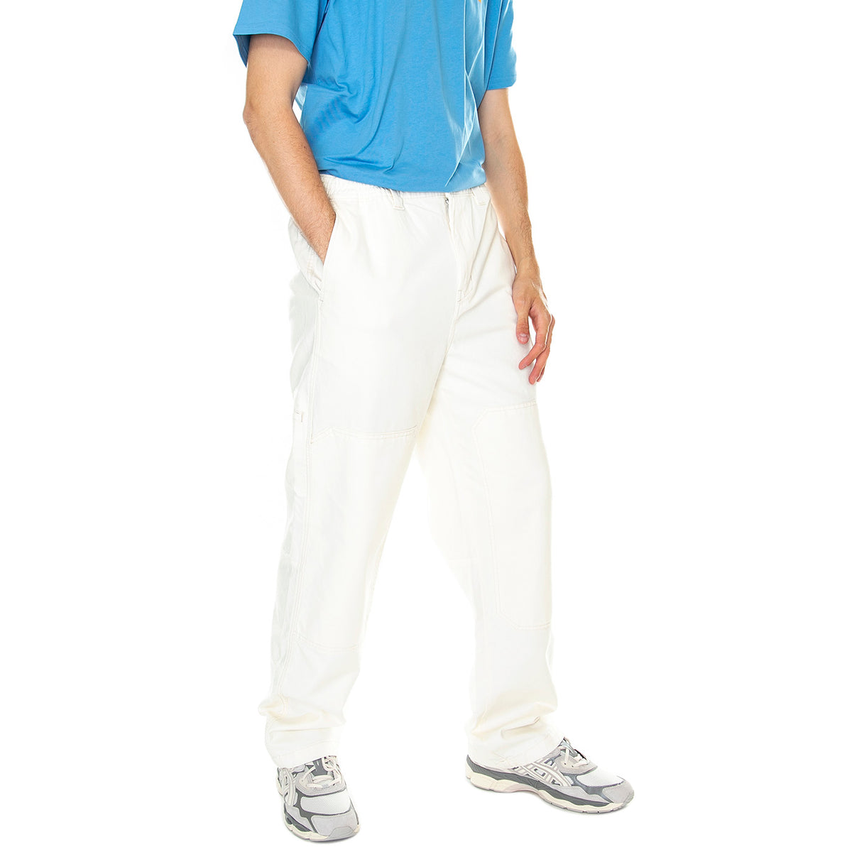 M' Floral Pant Cloud - Pantaloni Uomo Bianchi DK0A4XZGC581 . DICKIES 