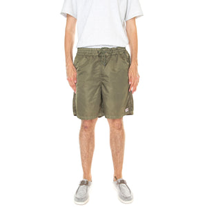 M' Go Washed Nylon Shorts Green - Bermuda Uomo Verdi M3GQ20WFCA0-F8EK . GUESS ORIGINALS 