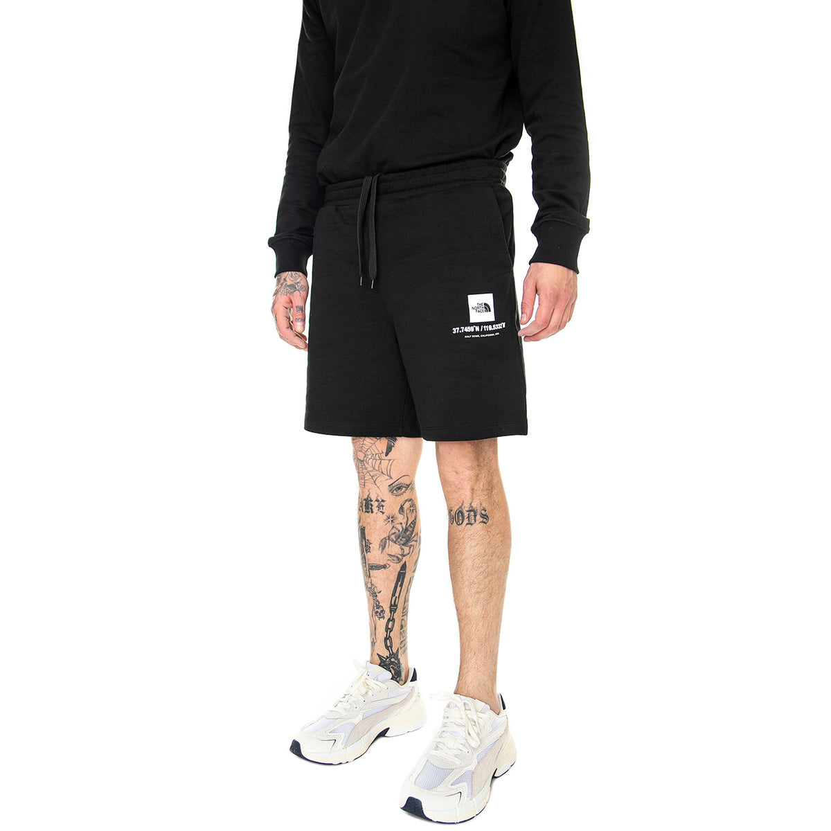 M Coordinates Short Eu Tnf Black - Bermuda Uomo Neri NF0A826ZJK31 . THE NORTH FACE 