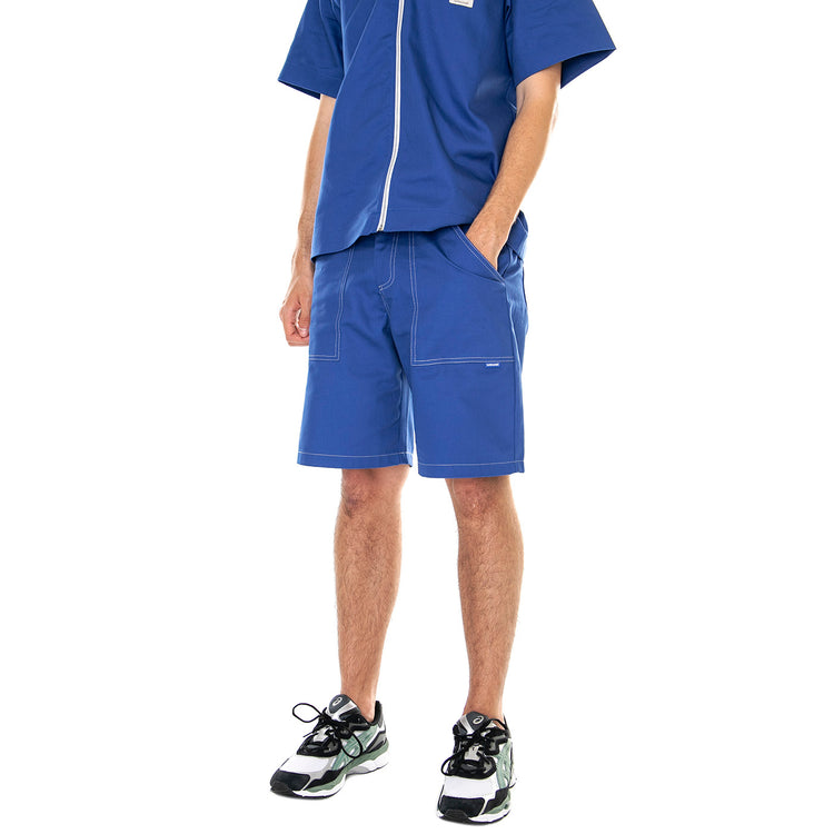 M' Buffer Short Royale Blue - Bermuda Uomo Blu S23SPBUFF-BLUE . USUAL 
