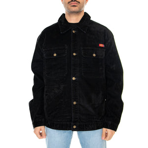 Oc x Dickies Flock Jacket Black - Giacca Estiva Uomo Nera DK0A4Y4YBLK1 . DICKIES 