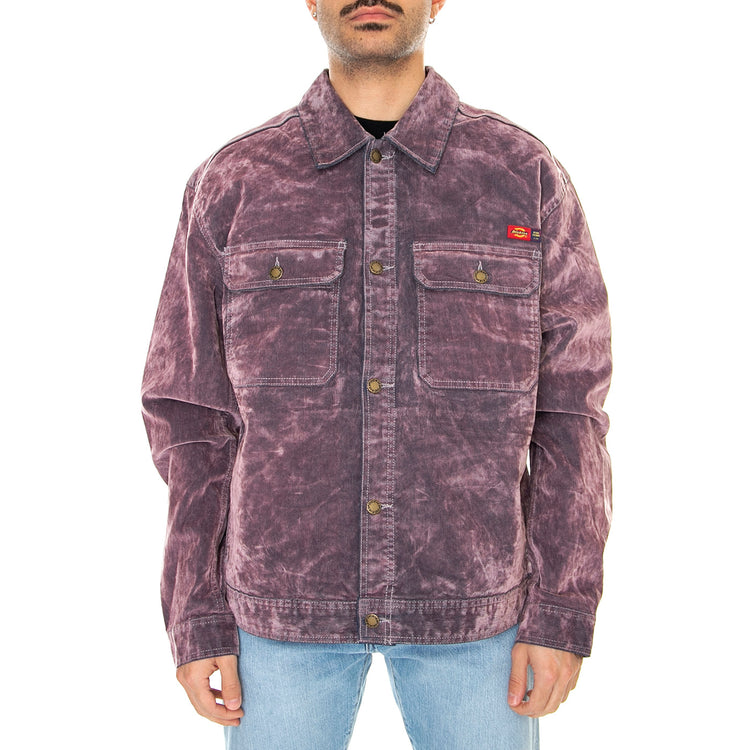 Oc x Dickies Flock Jacket Lilac - Giacca Estiva Uomo Viola DK0A4Y4YE891 . DICKIES 
