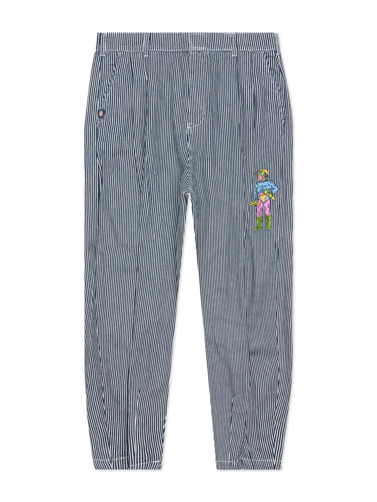 BD X DICKIES HICKORY BILLOW PANT HICKORY DENIM - Pantaloni Denim Jeans Uomo a Righe DK0A4YCXE981 . DICKIES 