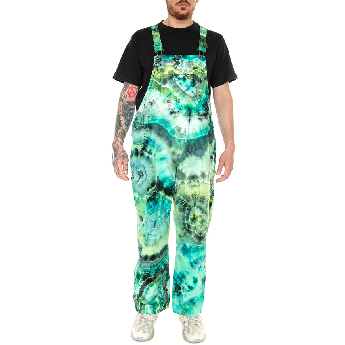 Kayla Bib Overall White - Salopette Uomo Multicolore DK0A4YUIWHX1 . DICKIES 