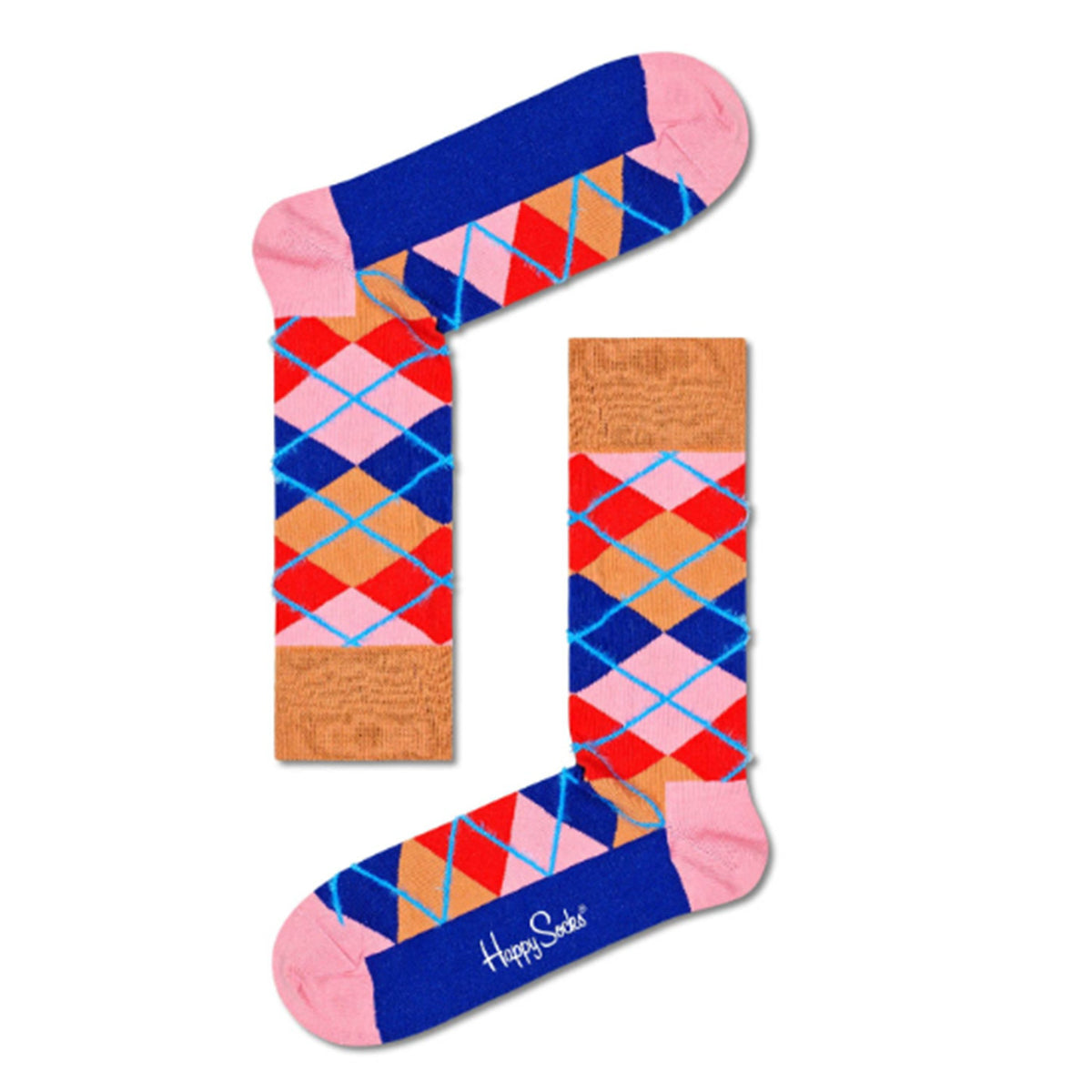 Argyle Sock - Calzini Multicolore ARY01-8300 . HAPPY SOCKS 