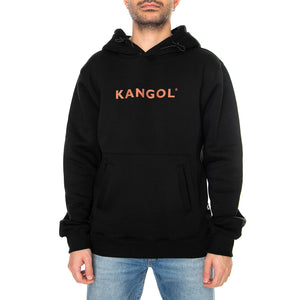 Essential Black - Felpa con Cappuccio Uomo Nera KAF22UHDS102-99 . KANGOL 
