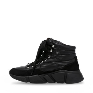 Gameplan Black - Stivaletti Stringati Profilo alla Caviglia Donna Neri SMPGAMEPLAN-BLA . STEVE MADDEN 