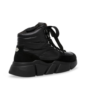 Gameplan Black - Stivaletti Stringati Profilo alla Caviglia Donna Neri SMPGAMEPLAN-BLA . STEVE MADDEN 
