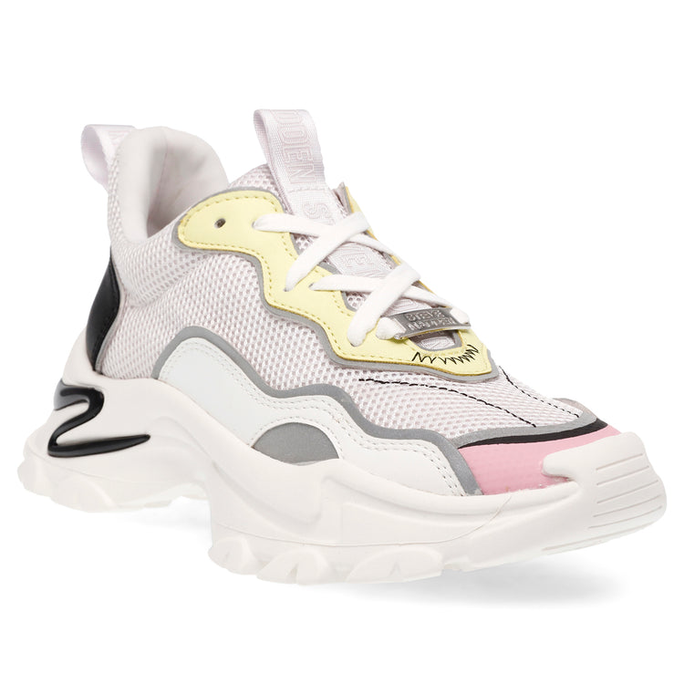 Manerva Black / Bone - Scarpe Stringate Profilo Basso Donna Multicolore SMPMANERVA-BLK . STEVE MADDEN 