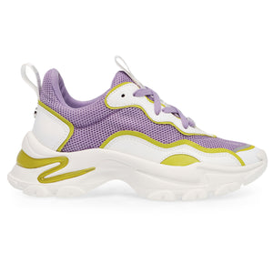 Manerva Lavender / White - Scarpe Stringate Profilo Basso Donna Multicolore SMPMANERVA-LAVWHT . STEVE MADDEN 