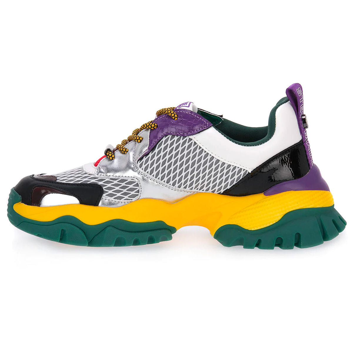 Trilling Sil / Grn - Scarpe Stringate Profilo Basso Donna Multicolore SMPTHRILLING-SIL . STEVE MADDEN 