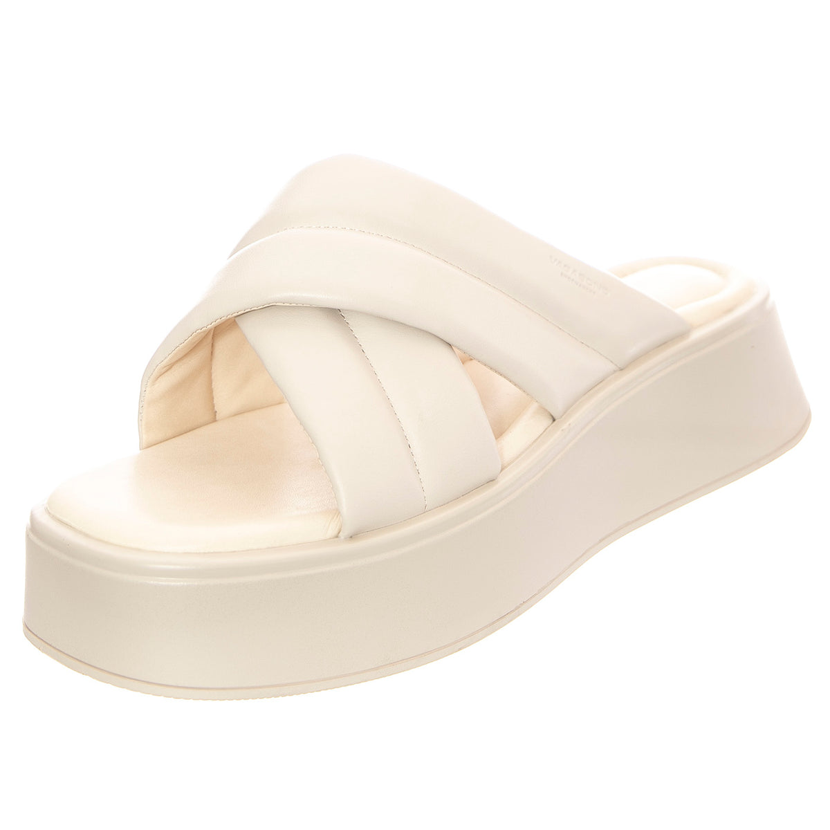 W' Courtney Off White Cow Leather - Sandali Donna Bianchi VBS5334-201-02 . VAGABOND 