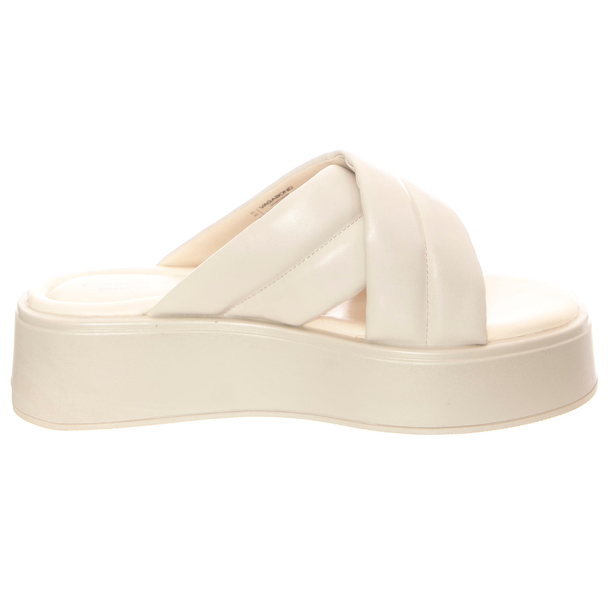 W' Courtney Off White Cow Leather - Sandali Donna Bianchi VBS5334-201-02 . VAGABOND 