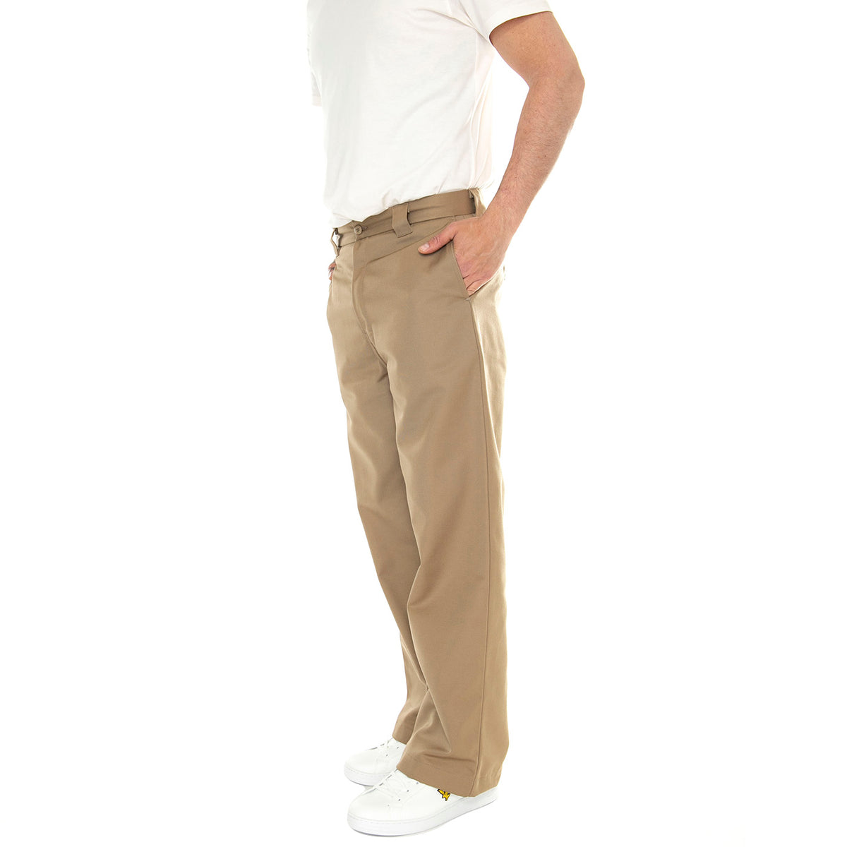Brooker Pant Leather /rigid - Pantaloni Uomo Beige I032356.8Y01 . CARHARTT WIP 
