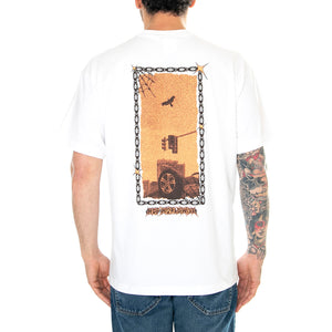 Huf Car Club S/S Tee White - Maglietta Girocollo Uomo Bianca TS02168-WHITE . HUF 