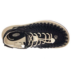 Uneek Canvas W-Black / Birch - Sandali Donna Neri 1028565 . KEEN 
