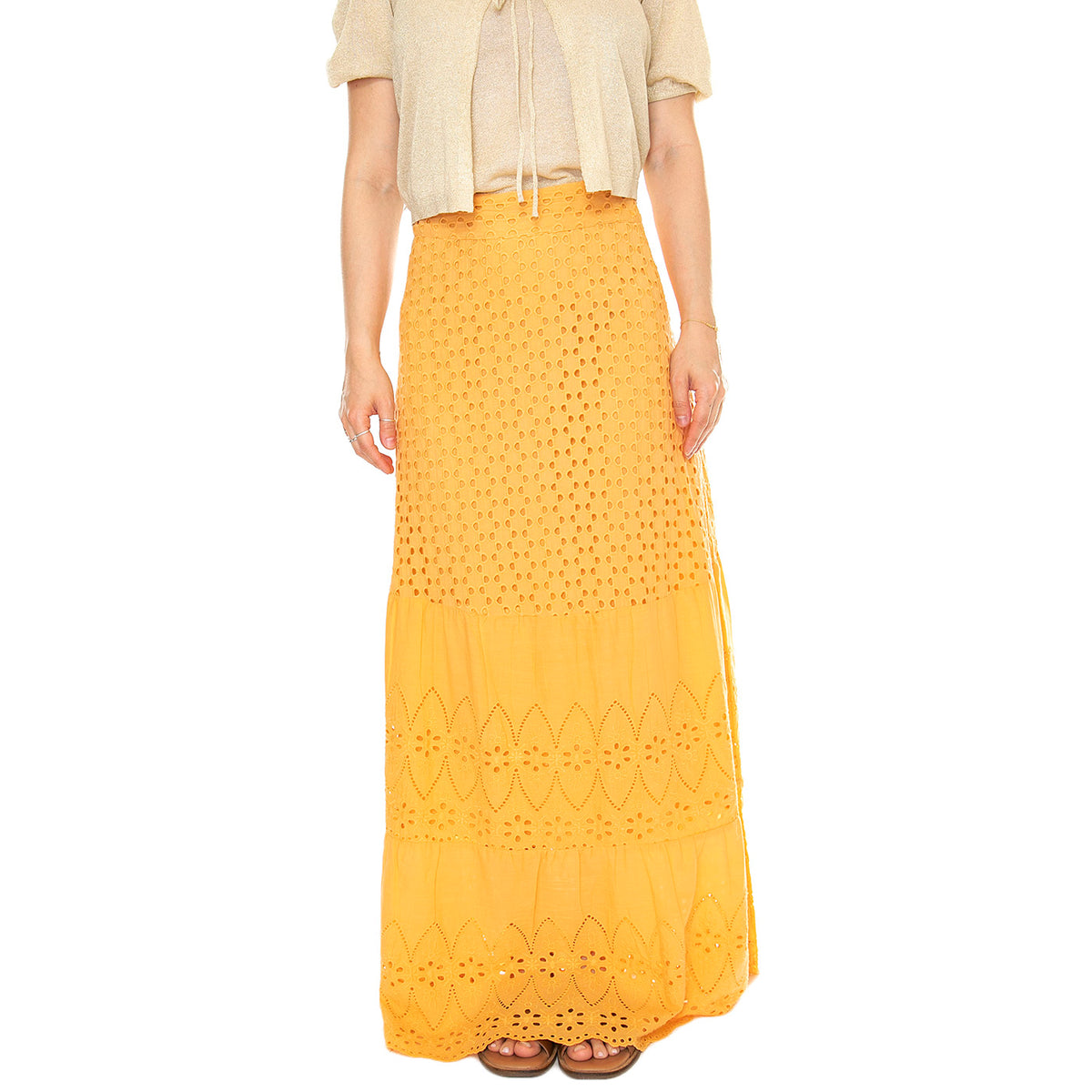 Skirt Orange - Gonna Arancione 86904503 . MD'M 