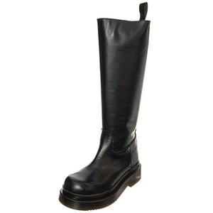 T BOOT 20 GREASY BLACK - Stivali Alti Donna Neri BTSTBOOT20-BKG . MR BOOTS 