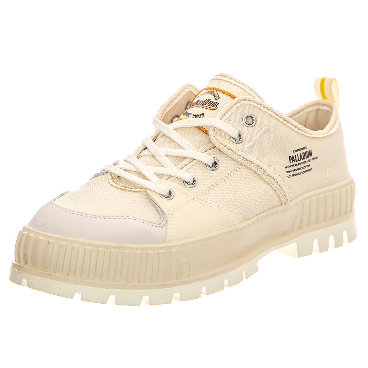 Pallashock Lo WW Cream White - Scarpe Profilo Basso Uomo Beige PAS78566-180-M . PALLADIUM 