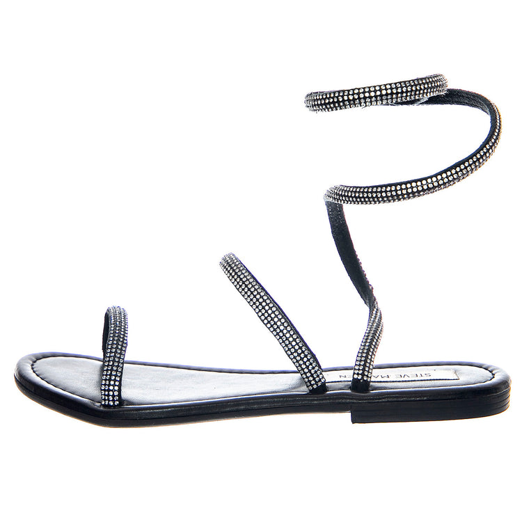 Sociable Black / Silver - Sandali Donna Argento SMSSOCIABLE-BLKSIL . STEVE MADDEN 