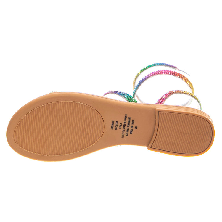 Sociable Rainbow Sandals - Sandali Donna Multicolore SMSSOCIABLE-RAI . STEVE MADDEN 