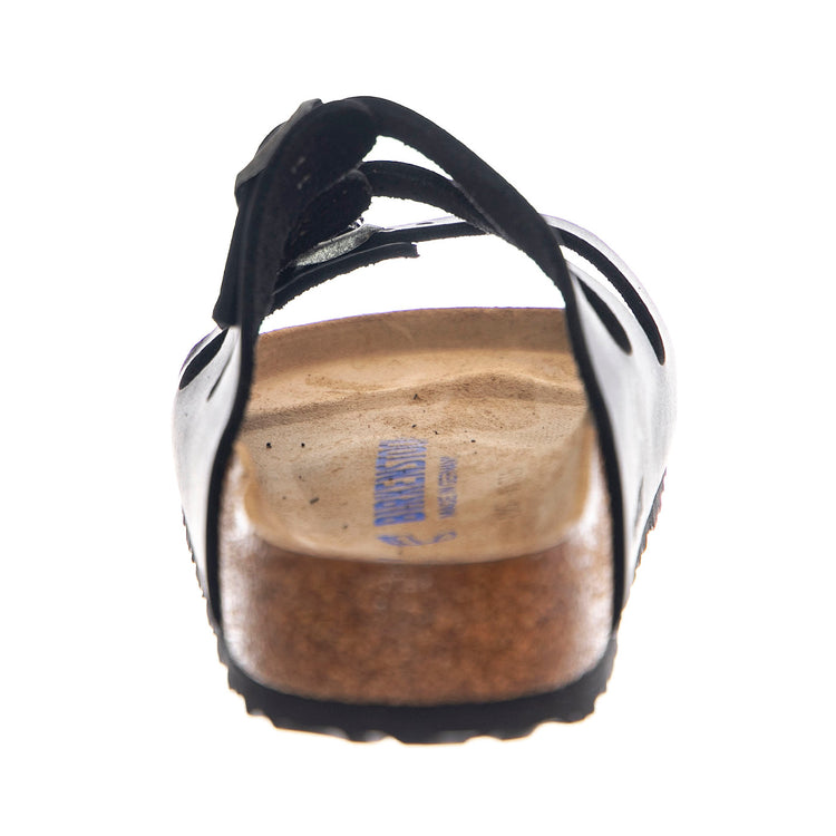 Florida SFB black, Oiled Leather - Sandali Donna Neri 1011445 . BIRKENSTOCK 