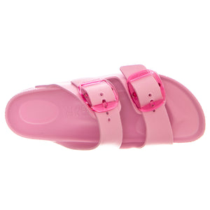 Arizona Big Buckle EVA fondant pink, EVA - Sandali Donna Rosa 1029642 . BIRKENSTOCK 