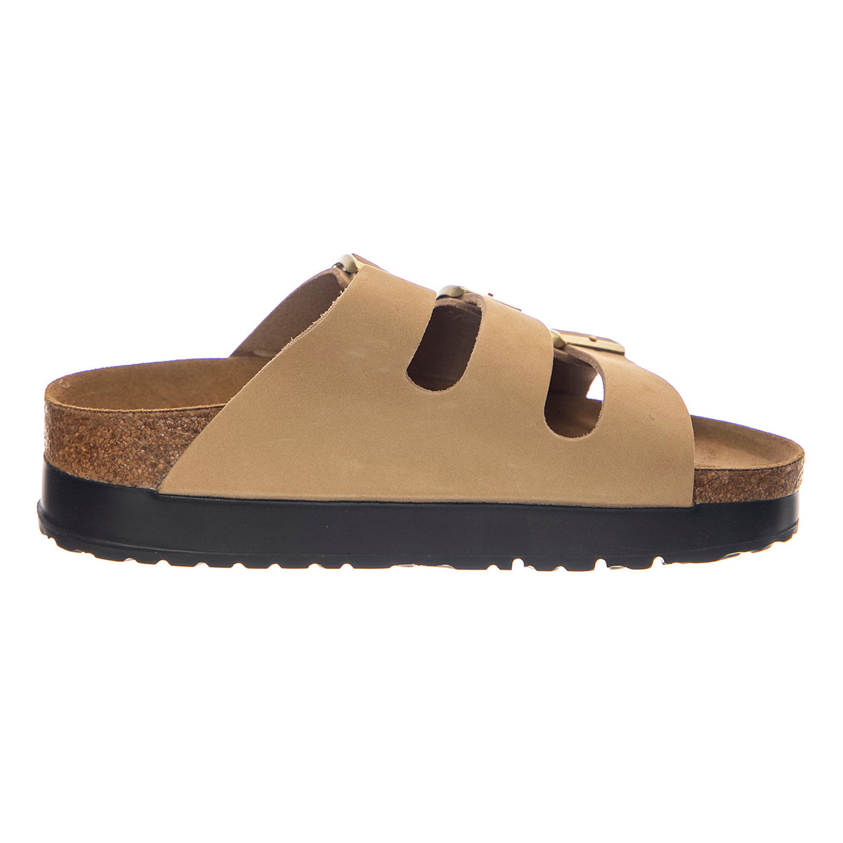 Florida Platf sandcastle, Nubuck Leather - Sandali Donna Beige 1029760 . BIRKENSTOCK 