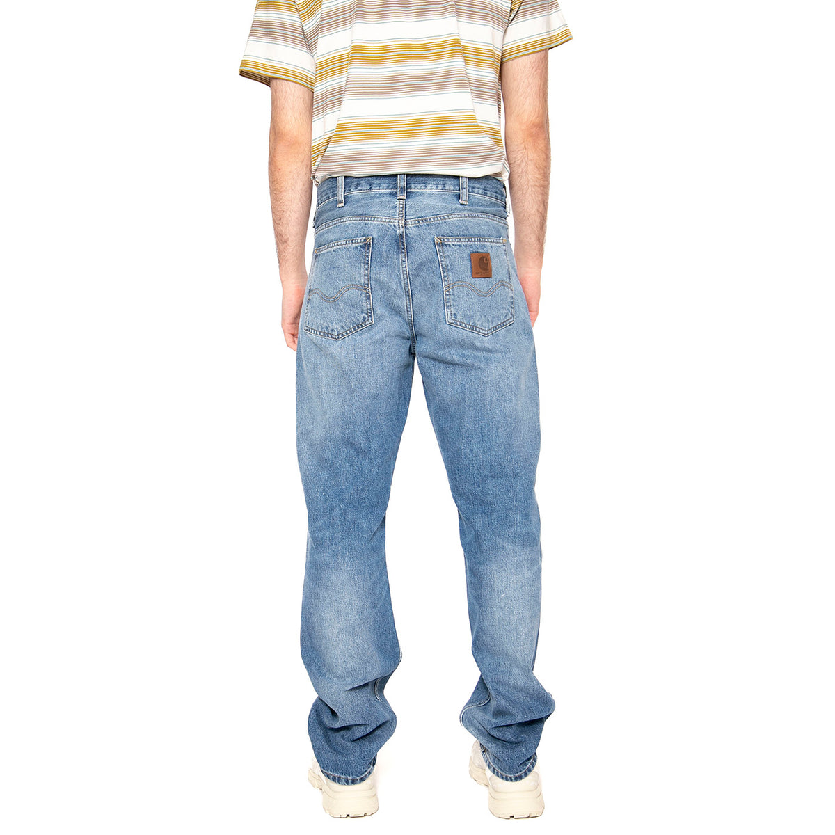 Marlow Pant Blue - Pantaloni Denim Jeans Uomo Blu I023029.01WJ . CARHARTT WIP 