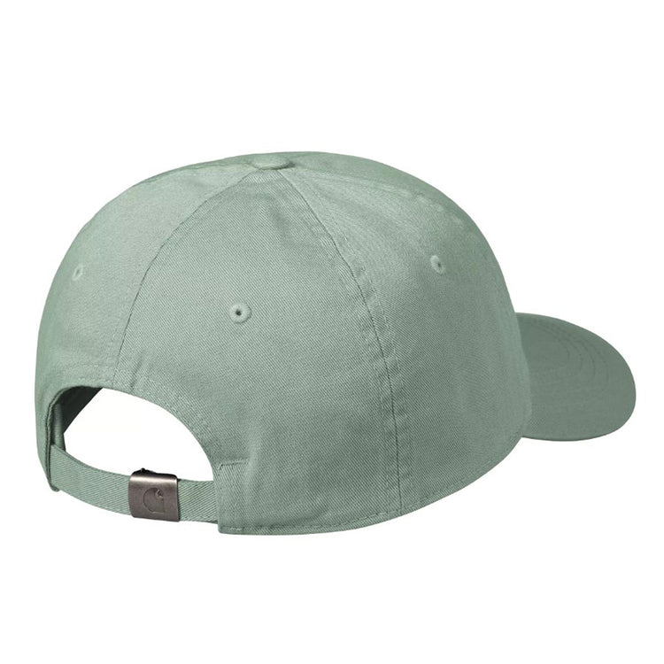 Madison Logo Cap Frosted Green / Black - Cappellino con Visiera Verde I023750.2NFXX . CARHARTT WIP 