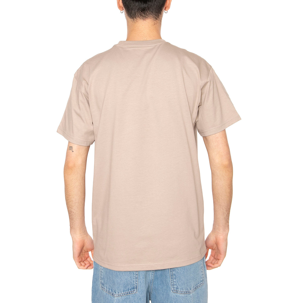 S/S Chase T-Shirt Dusky Beige / Gold - Maglietta Girocollo Uomo Beige I026391.2Q6XX . CARHARTT WIP 