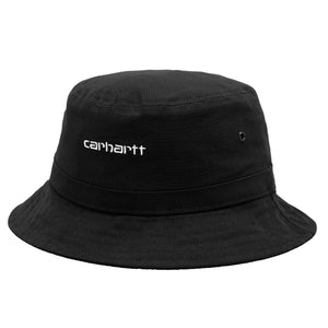 Script Bucket Hat Black / White - Cappello da Pescatore Nero I029937.0D2XX . CARHARTT WIP 