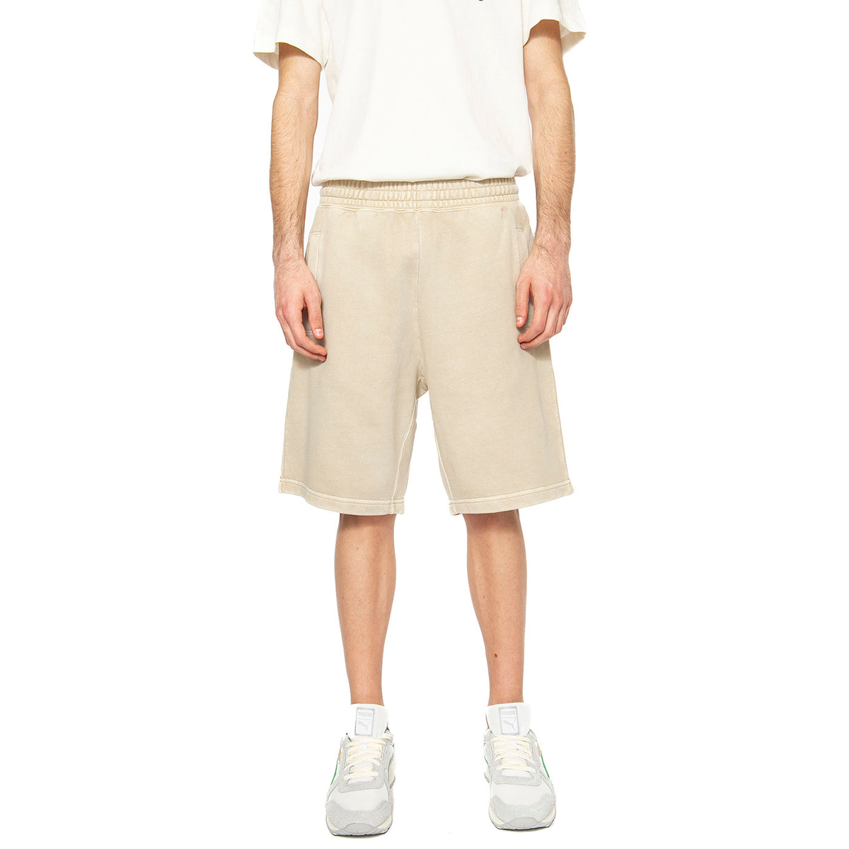 Nelson Sweat Short Fleur De Sel - Bermuda Uomo Beige I030130.2LPGD . CARHARTT WIP 
