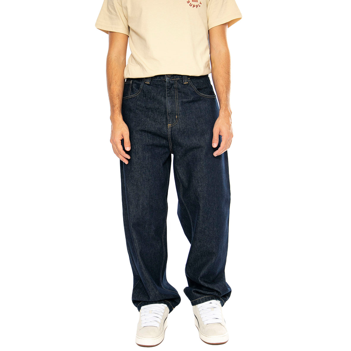 Brandon Pant Blue - Pantaloni Denim Jeans Uomo Blu I031246.0102 . CARHARTT WIP 