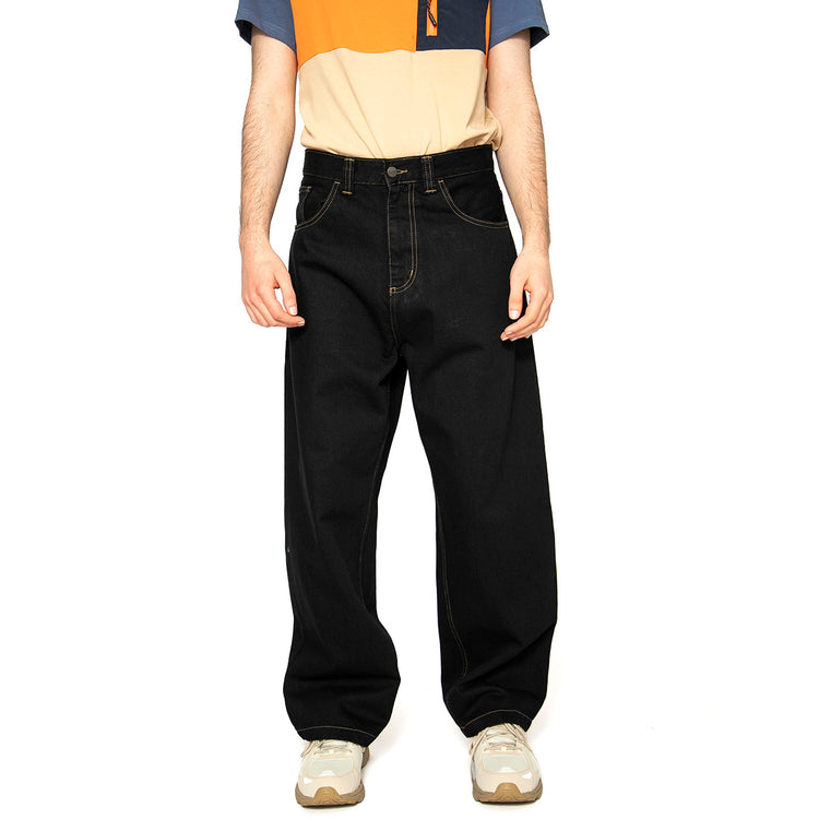 Carhartt WIP Brandon Pant Denim Smith - Pantaloni Uomo Neri I031246_89_02 . CARHARTT WIP 