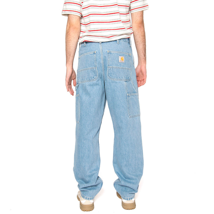 Double Knee Pant Blue - Pantaloni Denim Jeans Uomo Blu I032699.0112 . CARHARTT WIP 