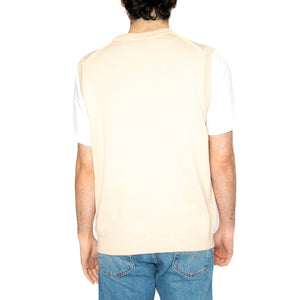 Madison Vest Sweater Fleur De Sel / Black - Gilet Uomo Beige I033036.2NQXX . CARHARTT WIP 