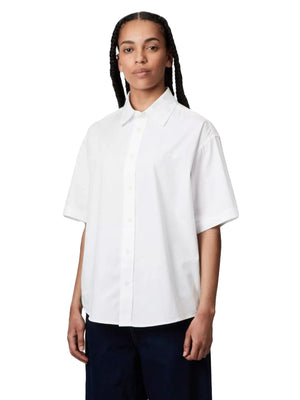 W' S/S JAXON SHIRT WHITE / WHITE - Camicia Donna Bianca I033080.0MGXX . CARHARTT WIP 
