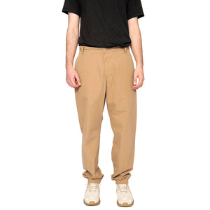Calder Pant Leather - Pantaloni Uomo Marroni I033128.8YGD . CARHARTT WIP 