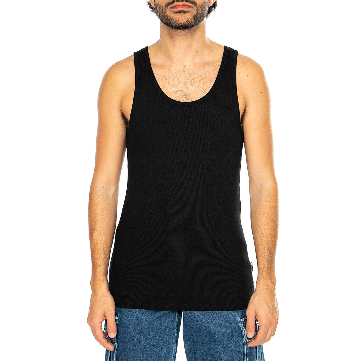 A-Shirt Black + Black - Confezione da Due Canotte Uomo Nere I033227.933XX . CARHARTT WIP 