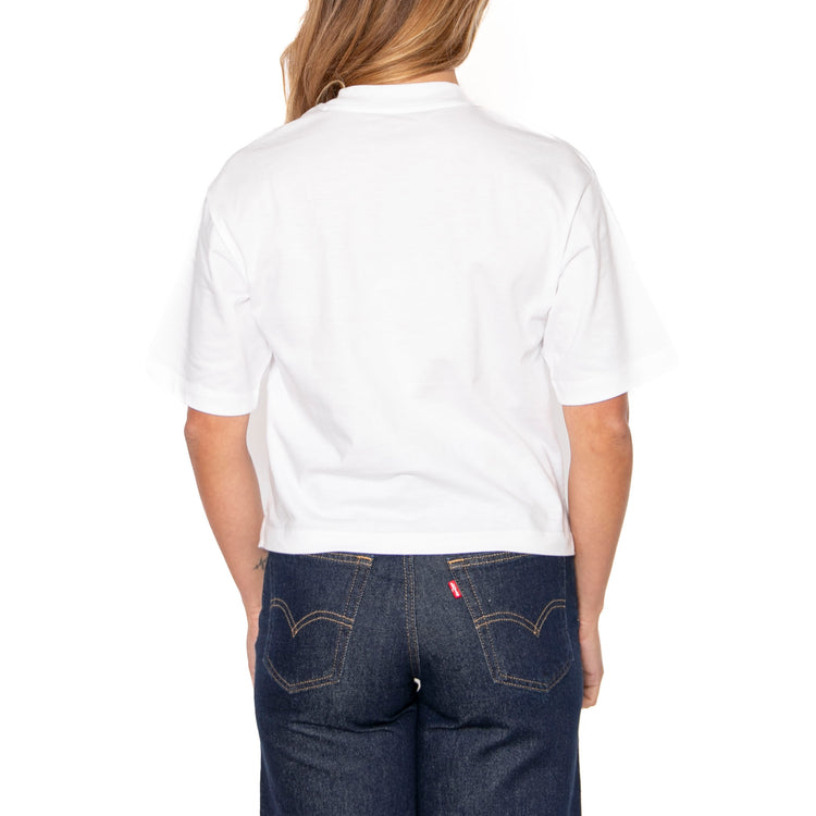 Carhartt WIP  t-shirt S/S Colburn - Maglietta Girocollo Donna Bianca I034308.02XX . CARHARTT WIP 