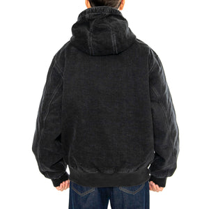OG Active Rivet Jacket Black - Giacca con Cappuccio Uomo Nera I034316.8906 . CARHARTT WIP 
