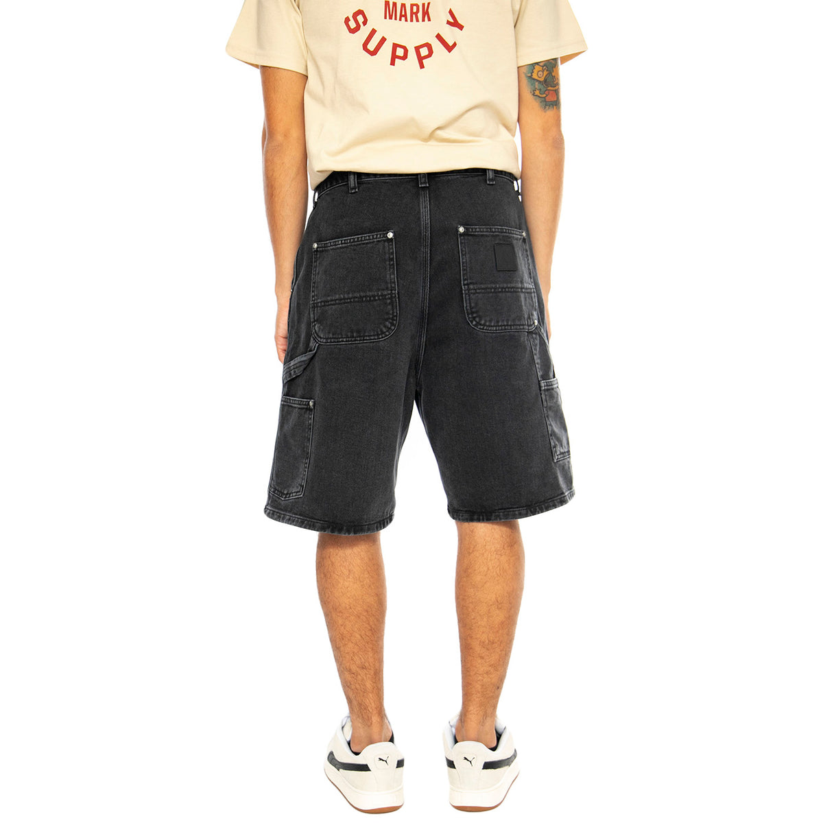 Rivet Short Black - Bermuda Uomo Neri I034319.8906 . CARHARTT WIP 