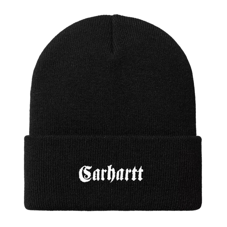 Greatest Hits Beanie Black / Wax - Cappellino a Cuffia Nero I034367.K02XX . CARHARTT WIP 