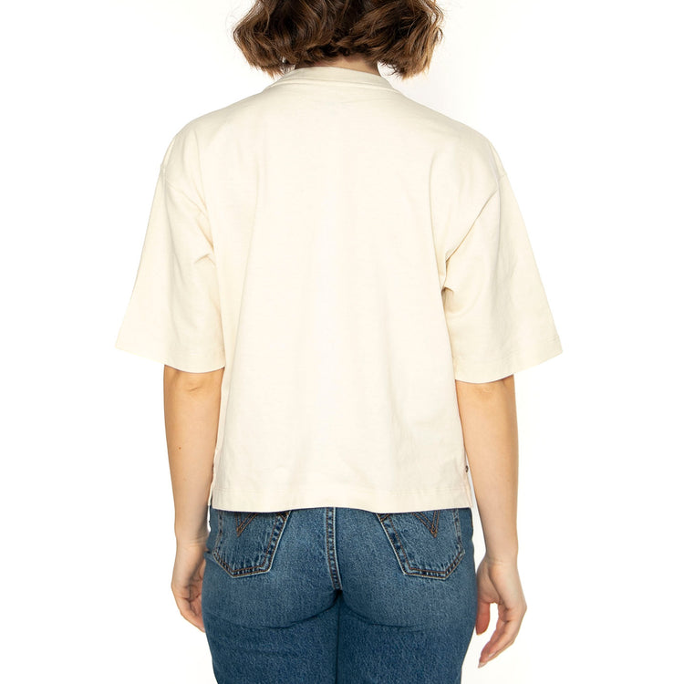 W' S/S Eldon T-Shirt Natural - Maglietta Girocollo Donna Beige I034376.05XX . CARHARTT WIP 