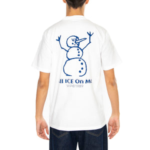 S/S Ice T-Shirt White - Maglietta Girocollo Uomo Bianca I034436.02XX . CARHARTT WIP 