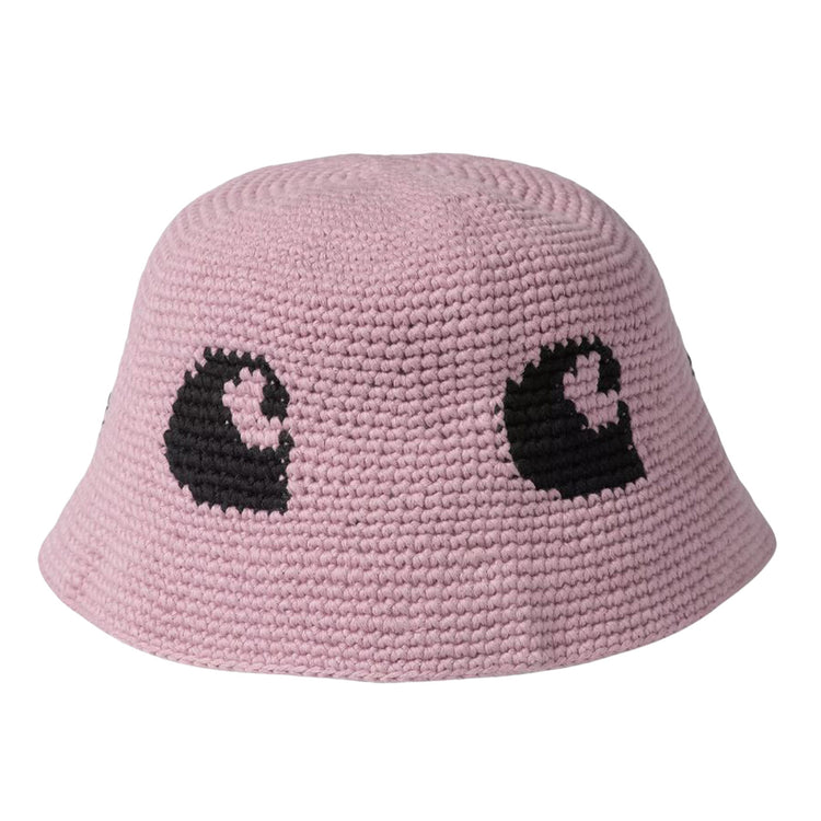 Cane Hat Hortensia / Black - Cappellino in Maglia Rosa I034482.2WNXX . CARHARTT WIP 