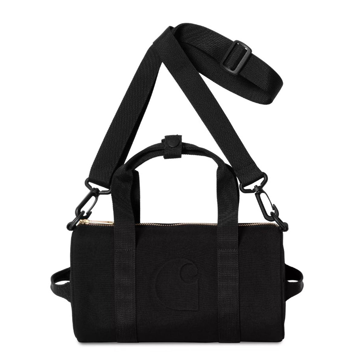 Clarton Duffle Bag Black - Borsa a Tracolla Nera I034630.89XX . CARHARTT WIP 