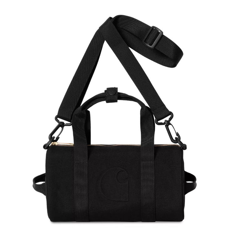 Clarton Duffle Bag Black - Borsa a Tracolla Nera I034630.89XX . CARHARTT WIP 